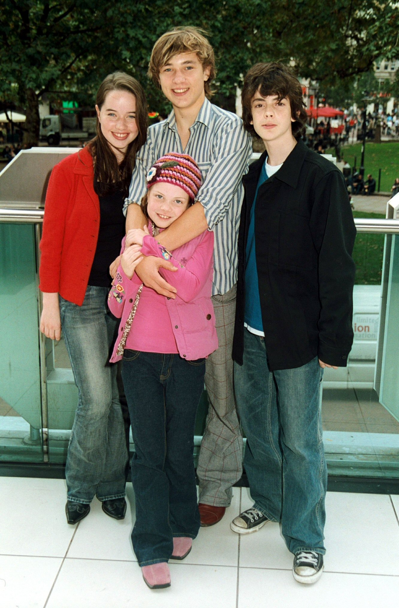 Anna, William, Skandar y Georgie